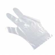 サクラメン　スタンダード手袋　ポリ透明 （100枚入）M　30μ  1個（ご注文単位1個）【直送品】