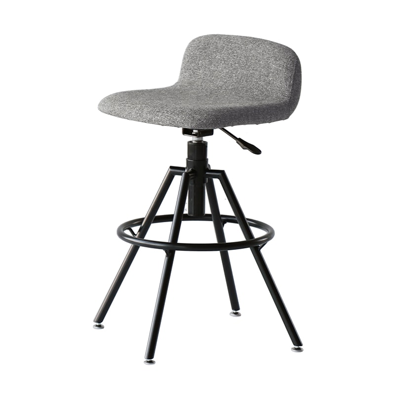 >市場 バースツール　High　Stool ライトグレー OFS-3724LGY 1台（ご注文単位1台）【直送品】