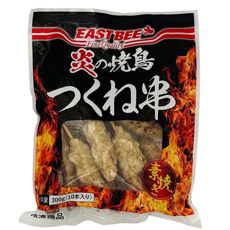 トーホー EAST　BEE　炎の焼鳥　つくね　素焼き 30g×10本 冷凍 1個※軽（ご注文単位1個）※注文上限数12まで【直送品】