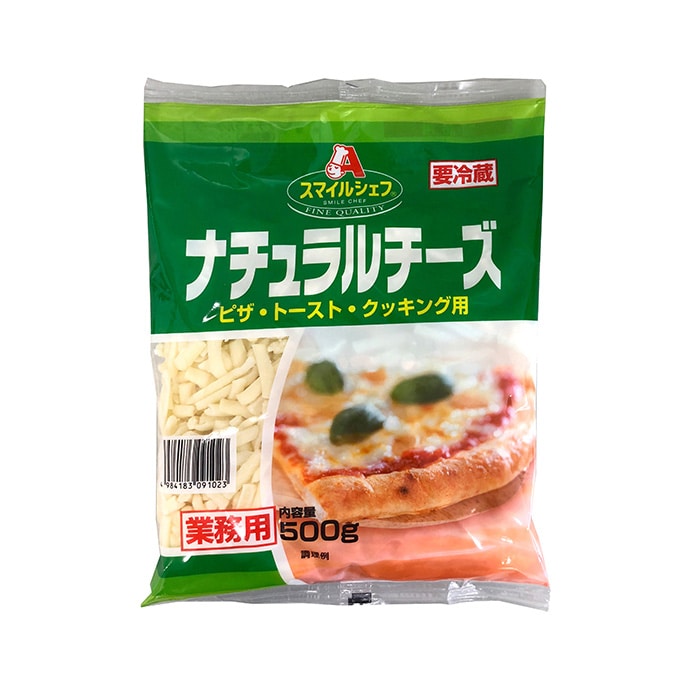 トーホー スマイルシェフ　ナチュラルチーズ　クッキング用 500g 冷蔵 1パック※軽（ご注文単位1パック）※注文上限数12まで【直送品】