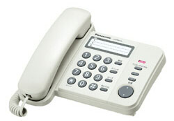パナソニック 電話機 VE-F04 ホワイト VEF04W 1個（ご注文単位1個）【直送品】
