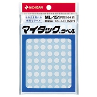 ML-151-5 ｼﾛ マイタックラベル　ＭＬ－１５１　白 1個 (ご注文単位1個)【直送品】