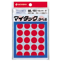 ML-161-1 ｱｶ マイタックラベル　ＭＬ－１６１　赤 1個 (ご注文単位1個)【直送品】