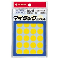 ML-161-2 ｷｲﾛ マイタックラベル　ＭＬ－１６１　黄 1個 (ご注文単位1個)【直送品】