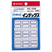 ML-132B ｱｵ マイタックインデックス　青枠 1個 (ご注文単位1個)【直送品】
