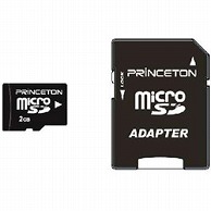 >プリンストン microSDカード RPMSD-2G  ［2GB］ RPMSD2G 1個（ご注文単位1個）【直送品】