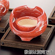 【直送品】 ヤマコー 赤楽　風炉型コンロ　火皿付  21514 1個（ご注文単位1個）