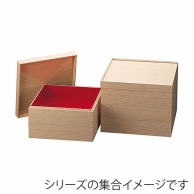 ヤマコー 紙重箱　木目調　6．5寸　2段  22356 1個（ご注文単位1個）【直送品】