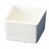 >【直送品】 ヤマコー 陶器・角型珍味入　白  26725 1個（ご注文単位1個）