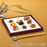 【直送品】 ヤマコー 9ピース皿　専用欅色トレイ  27004 1個（ご注文単位1個）