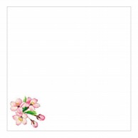 ヤマコー ミニ耐油天紙　桜　100枚入  66353 1パック（ご注文単位1パック）【直送品】