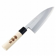 中山福 出刃包丁　ハガネ　堺源吉 150mm MA-3701 1個（ご注文単位1個）【直送品】