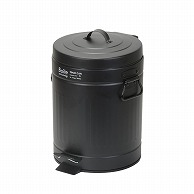 中山福 ゴミ箱　ペダル式　Boite 5L　ブラック NQ-0193 1個（ご注文単位1個）【直送品】