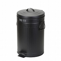 中山福 ゴミ箱　ペダル式　Boite 12L　ブラック NQ-0196 1個（ご注文単位1個）【直送品】