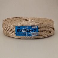 宮島化学工業 庭木用ロープ 6mm×200m　ワラ BR061W 1巻（ご注文単位5巻）【直送品】