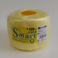 【直送品】 宮島化学工業 Smart　PP玉巻紐 300m　黄 ES304 1巻（ご注文単位60巻）