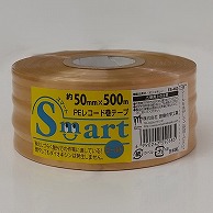 【直送品】 宮島化学工業 Smart　PEレコード巻テープ 50mm×500m　ゴールド ES452 1巻（ご注文単位30巻）