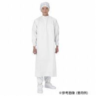 プレミアムコート　袖付タイプ　L　ホワイト   1個（ご注文単位1個）【直送品】