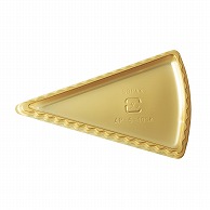 【直送品】 天満紙器 PETトレー　三角形 ゴールド　AP－6－10SK 100枚/束（ご注文単位5束）