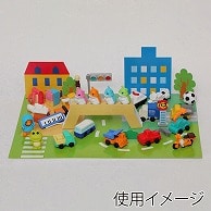 イワコー おあそびシート 町 ER-DAI003 1個（ご注文単位10個）【直送品】