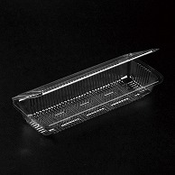 デンカポリマー 食品容器 フードパック(折蓋タイプ) OP-113 巻き寿司1本 平 100枚