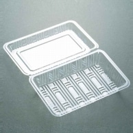 デンカポリマー 食品容器 フードパック(折蓋タイプ) OP-031 大深新 100枚