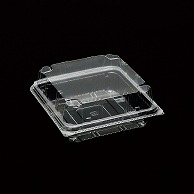 デンカポリマー 食品容器 フードパック(嵌合タイプ) サンドイッチ用 OPSW12-12(50) 50枚