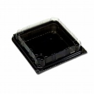 【直送品】 デンカポリマー 嵌合フードパック OPSW12－12（50） 黒 50枚/袋（ご注文単位20袋）