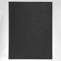 >【直送品】 シンビ バインダーメニューブック　TF－101 A4　4ページ　レールタイプ 黒 1冊（ご注文単位1冊）