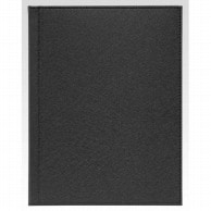 >【直送品】 シンビ バインダーメニューブック　TF－102 B5　4ページ　レールタイプ 黒 1冊（ご注文単位1冊）
