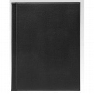 シンビ バインダーメニューブック　RM－101 A4　4ページ　レールタイプ ブラック 1冊（ご注文単位1冊）【直送品】