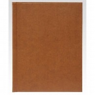 シンビ バインダーメニューブック　RM－101 A4　4ページ　レールタイプ キャメル 1冊（ご注文単位1冊）【直送品】