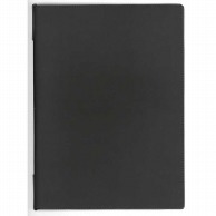 シンビ 洋風メニューブック　UPM－2 A4　4ページ ブラック 1冊（ご注文単位1冊）【直送品】