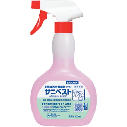 >トラスコ中山 サラヤ サニベスト500ml 薬液入り（ご注文単位1個）【直送品】