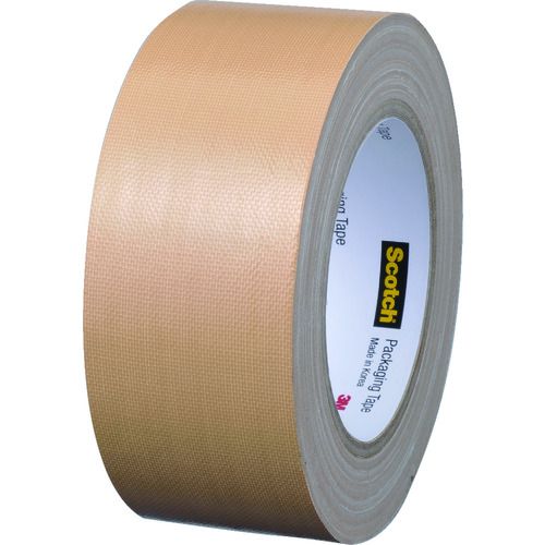 トラスコ中山 3Ｍ スコッチ 布梱包用テープ 重量物用 50mmＸ25ｍ（ご注文単位1巻）【直送品】