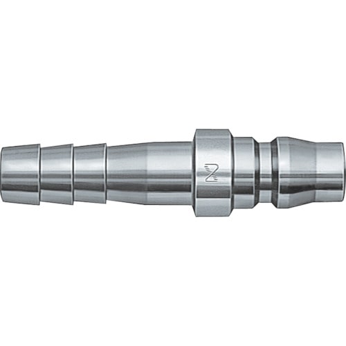 >トラスコ中山 日東 ハイカプラ鋼鉄製(ホース取付用プラグ)相手側3/4インチ耐圧力2.0Mpa(00293)（ご注文単位1個）【直送品】