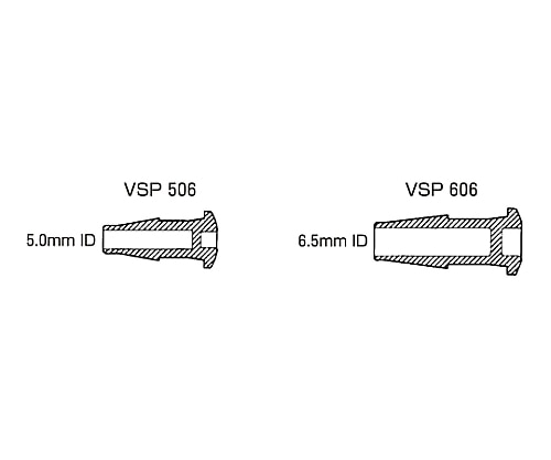 >Nordson MEDICAL チューブ用ストッパープラグ 6.5mm 1袋（10個入）　VSP606 1袋（ご注文単位1袋）【直送品】