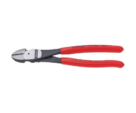 >KNIPEX 強力型ニッパー　200mm　7401-200 1丁（ご注文単位1丁）【直送品】