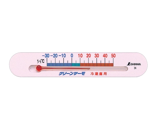 シンワ測定 冷蔵庫用温度計　A　マグネット付　72532 1個（ご注文単位1個）【直送品】