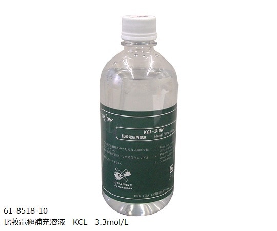 >東亜ディーケーケー 比較電極内部液 RE-4 500mL　143F234 1本（ご注文単位1本）【直送品】