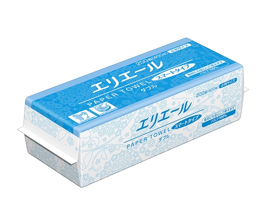 >エリエール（大王製紙） エリエール　ペーパータオル　スマートタイプ　ダブル小判　200組400枚×42パック　703390 1ケース（ご注文単位1ケース）【直送品】