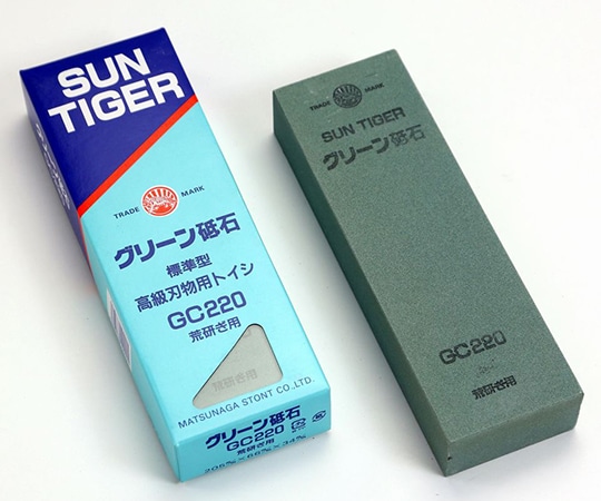 >松永トイシ GC角 朝日虎印 GC220 (標準型)　 1本（ご注文単位1本）【直送品】