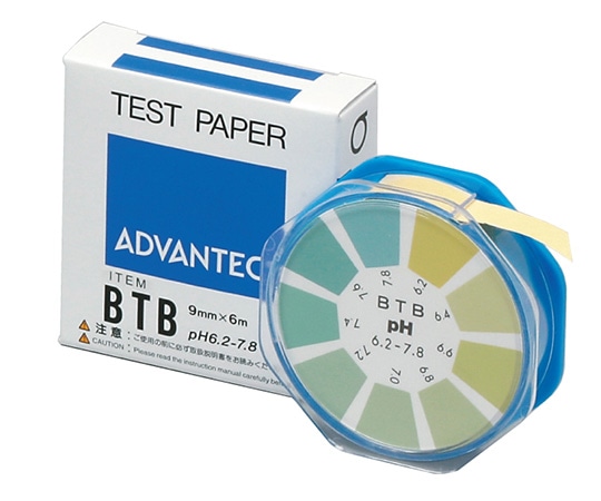 >ADVANTEC pH試験紙　ロールタイプ　BTB　07011020 1巻（ご注文単位1巻）【直送品】