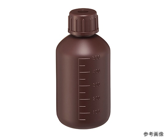 >瑞穂化成工業 細口びん　1L　茶褐色　0117BR 1本（ご注文単位1本）【直送品】