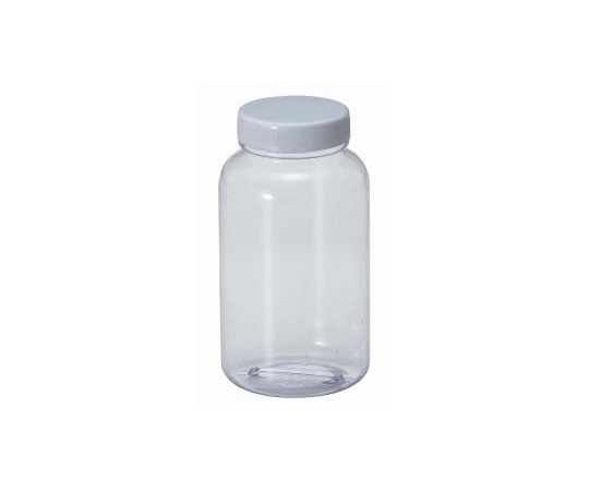 新潟精機（SK） クリア広口ビン　500mL　CBW-500 1個（ご注文単位1個）【直送品】