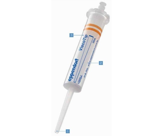 エッペンドルフ Eppendorf ViscoTip?10mL 1式（25本×4袋入）　0030 089.502 1式（ご注文単位1式）【直送品】