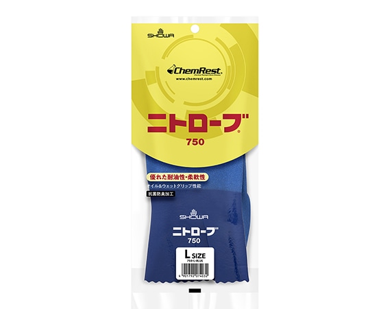 >ショーワグローブ ニトローブ　L　750-L 1双（ご注文単位1双）【直送品】