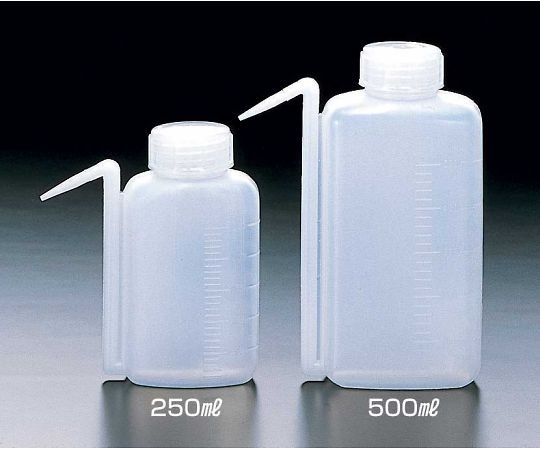 >サンプラテック エコノ角型洗浄瓶　500mL　02116 1本（ご注文単位1本）【直送品】