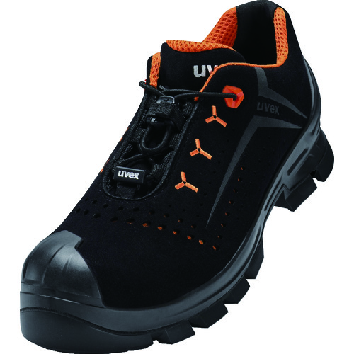 >トラスコ中山 UVEX 2 VIBRAM パーフォレーテッドシューズ24.0CM S1 P HRO SRC 149-4537  (ご注文単位1足) 【直送品】