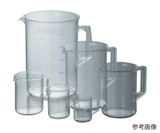 サンプラテック TPX手付きビーカー 3L　01057 1個（ご注文単位1個）【直送品】